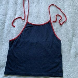 Brandy Melville Tie Neck Halter top